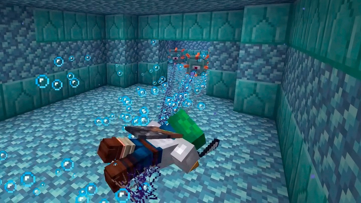 Источник: скриншот CQ.ru / Древний страж и его лазерная атака под водой