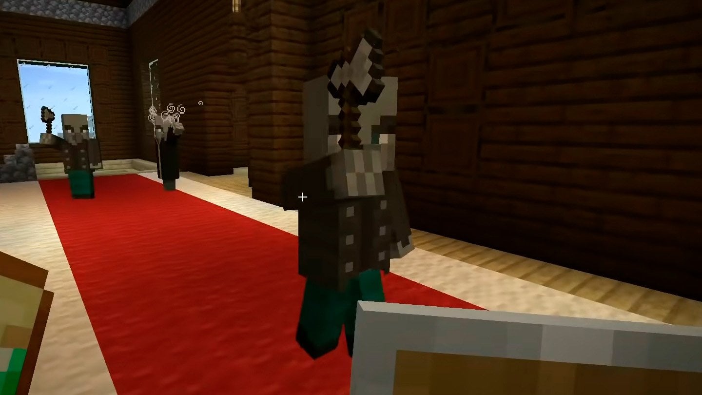 Источник: скриншот CQ.ru / Поборник с топором преследует игрока