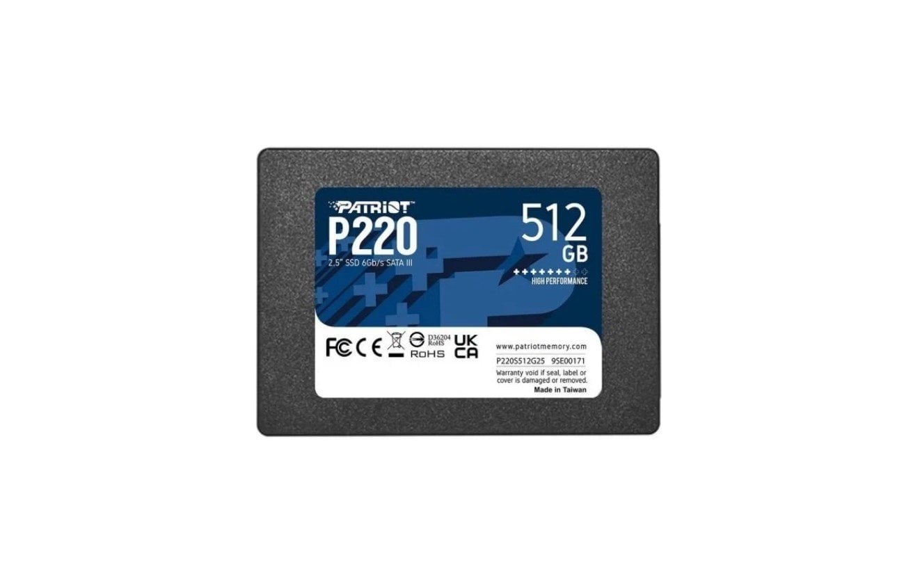 Источник: CQ.ru / SSD Patriot Memory Patriot P220 2.5 512ГБ