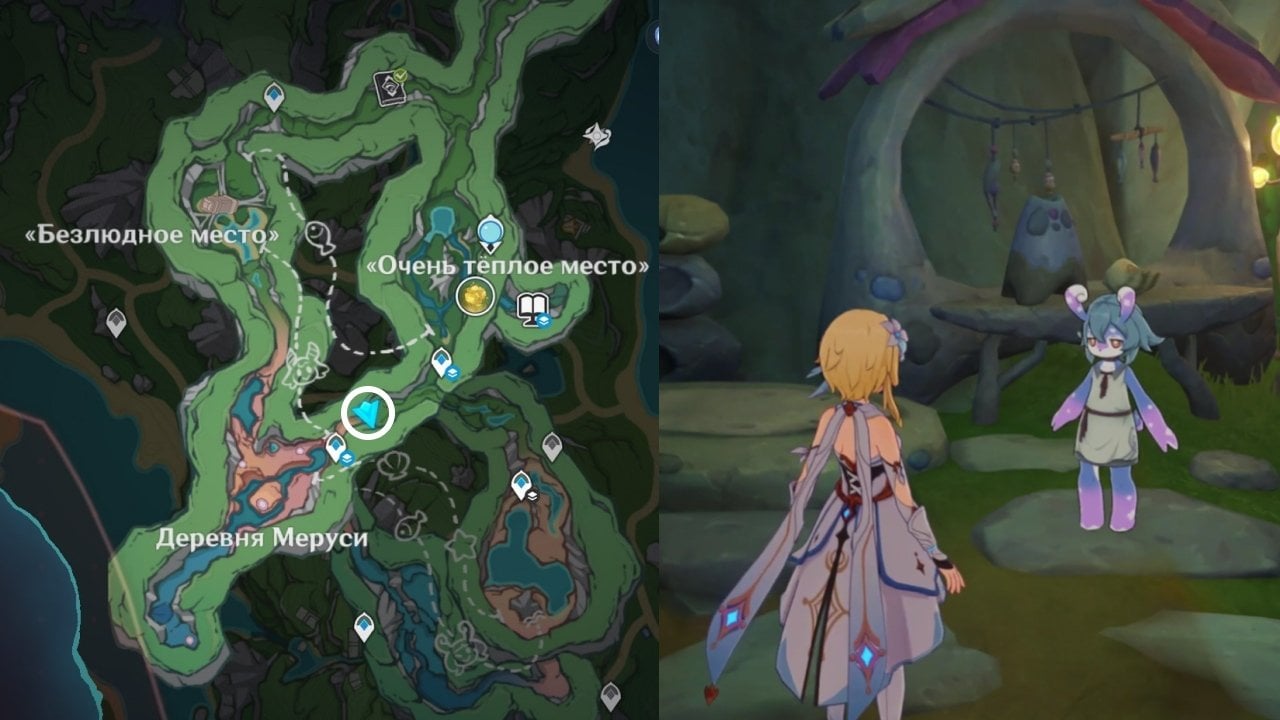 Источник: CQ.ru / Расположение Косынзяны