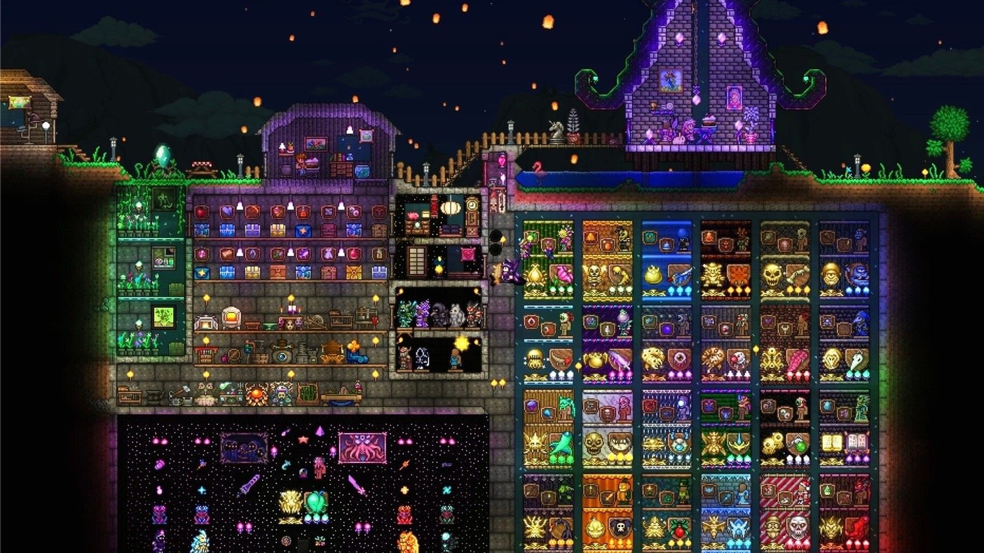 Terraria побила собственный рекорд по онлайну