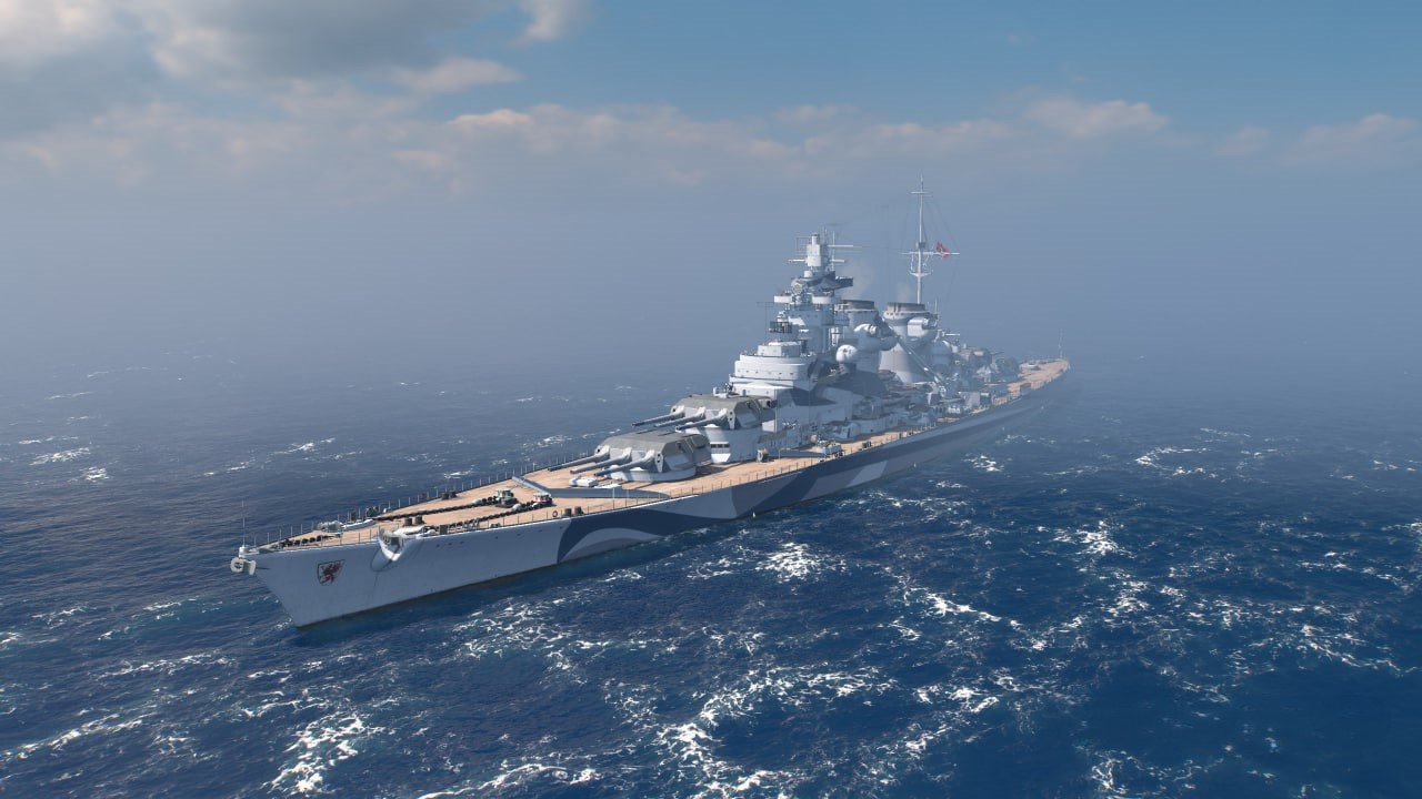 Источник: CQ.ru / Линкор Поммерн Мир Кораблей