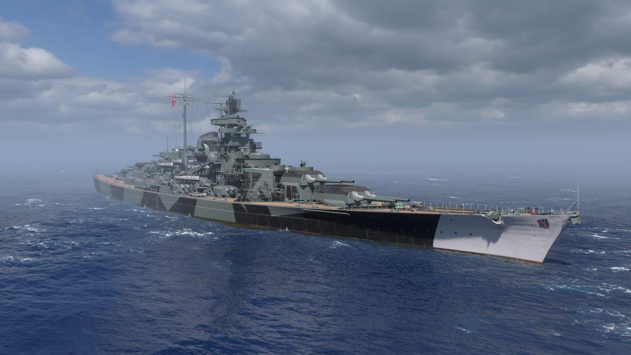 Источник: CQ.ru / Линкор Тирпиц Мир Кораблей