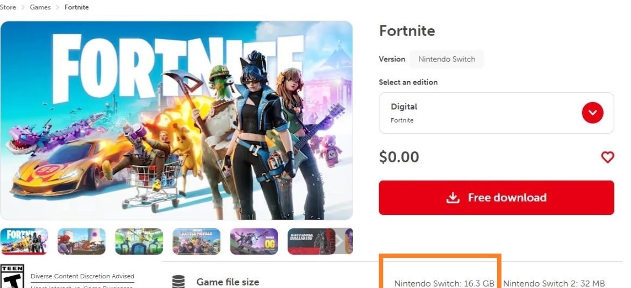 Источник: скриншот CQ.ru / Fortnite на Nintendo Switch