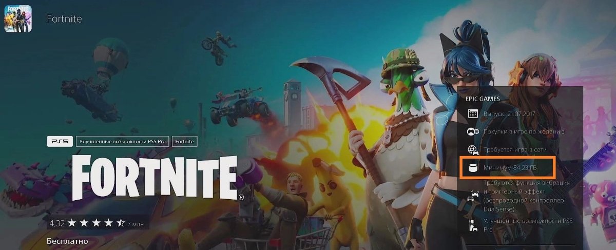 Источник: скриншот CQ.ru / Fortnite на PlayStation 5