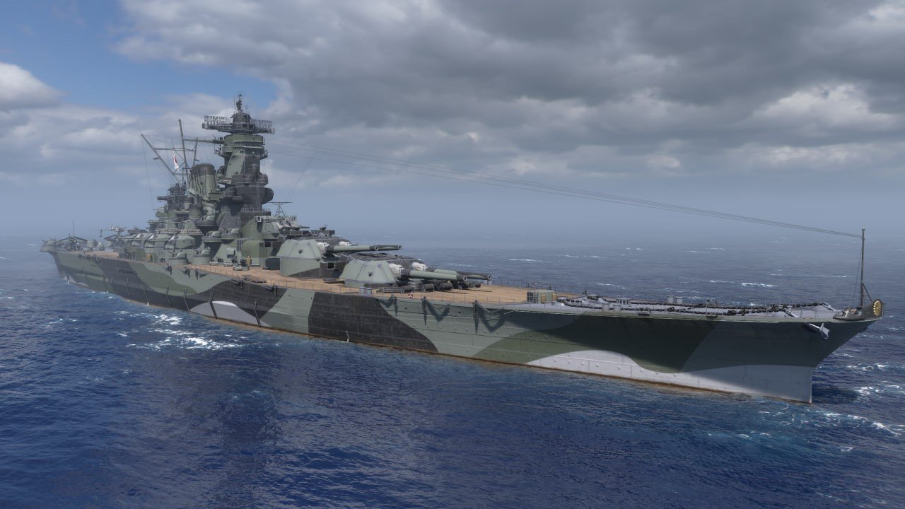 Источник: CQ.ru / Линкор Shikishima Мир Кораблей