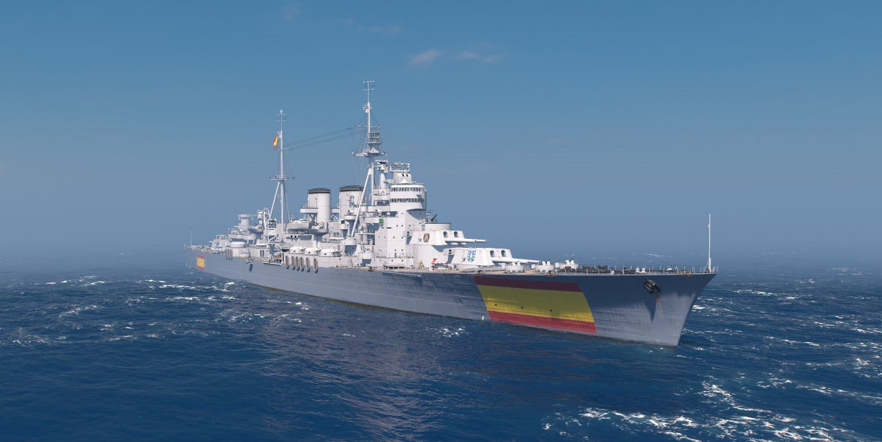 Источник: CQ.ru / Крейсер Madrid Мир Кораблей