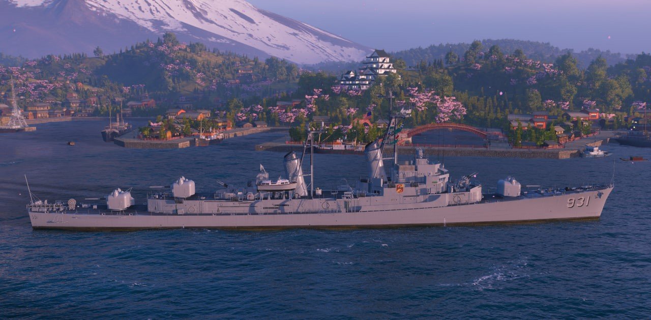 Источник: CQ.ru / Эсминец Sherman Мир Кораблей