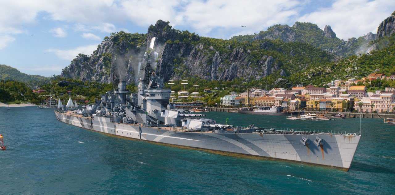 Источник: CQ.ru / Линкор Conqueror Мир кораблей