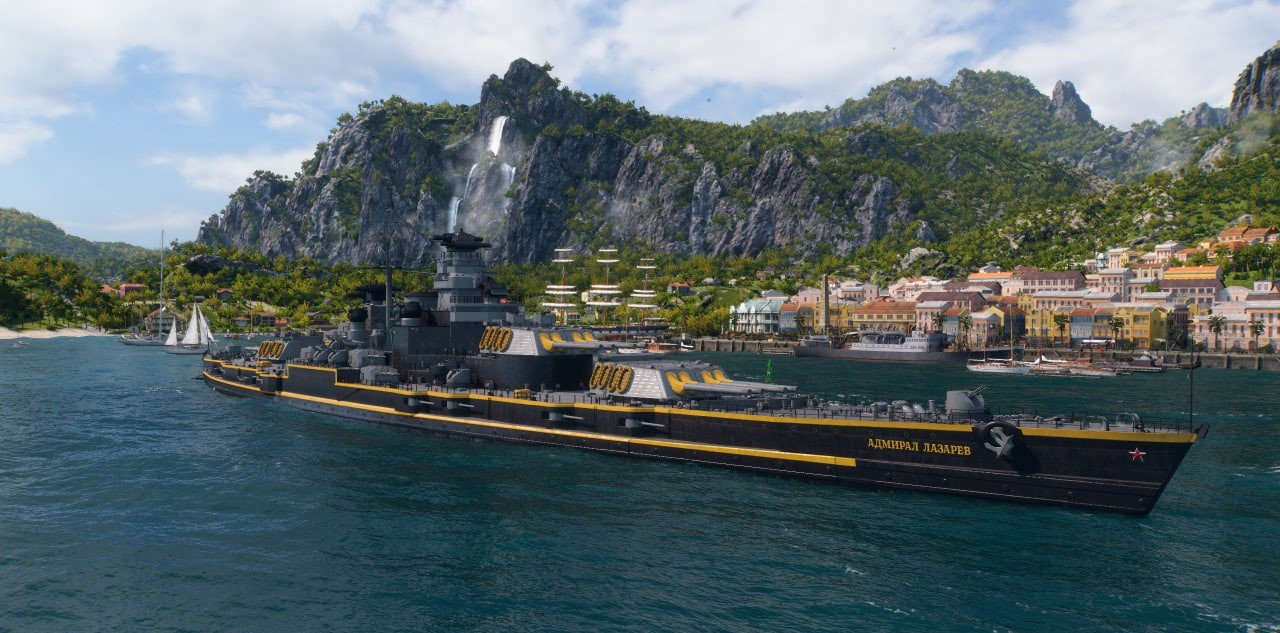 Источник: CQ.ru / Линкор Лазарев Мир кораблей