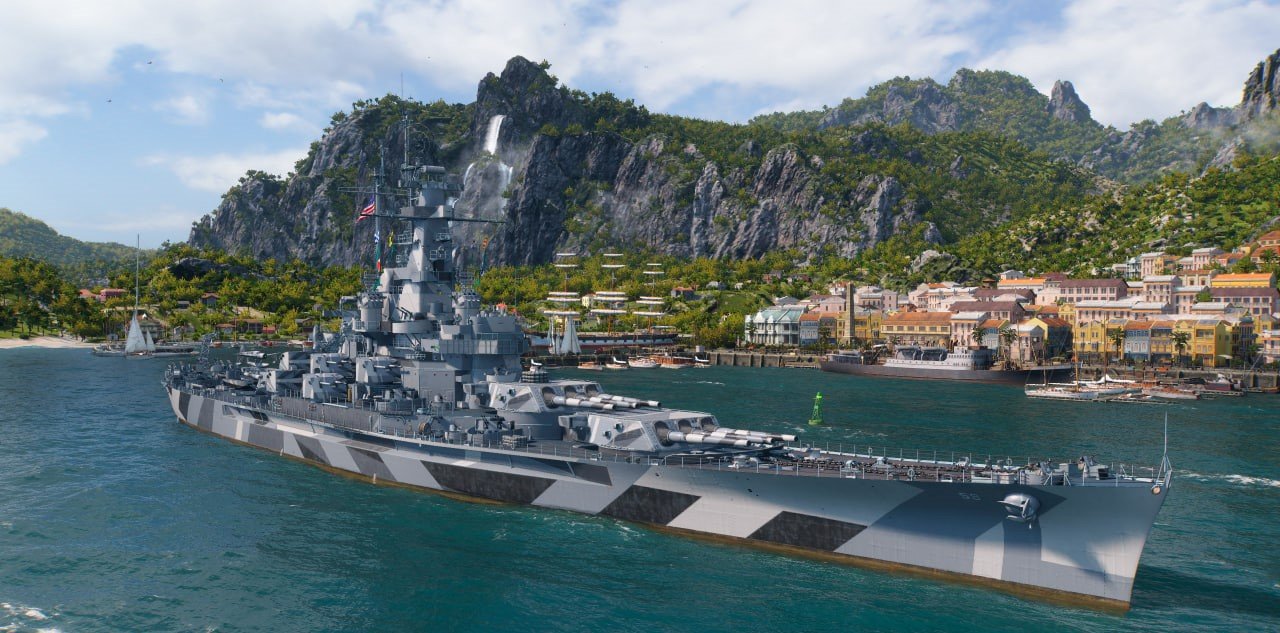 Источник: CQ.ru / Линкор Massachusetts Мир кораблей