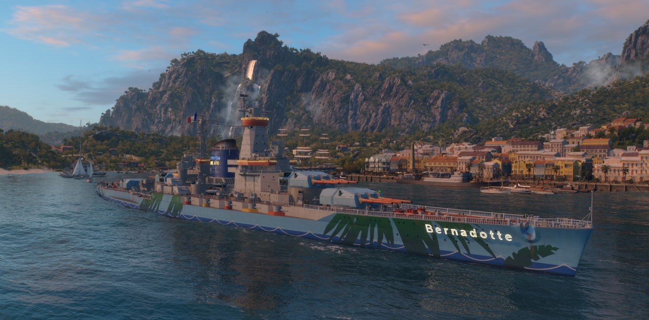 Источник: CQ.ru / Линкор Bernadotte Мир кораблей