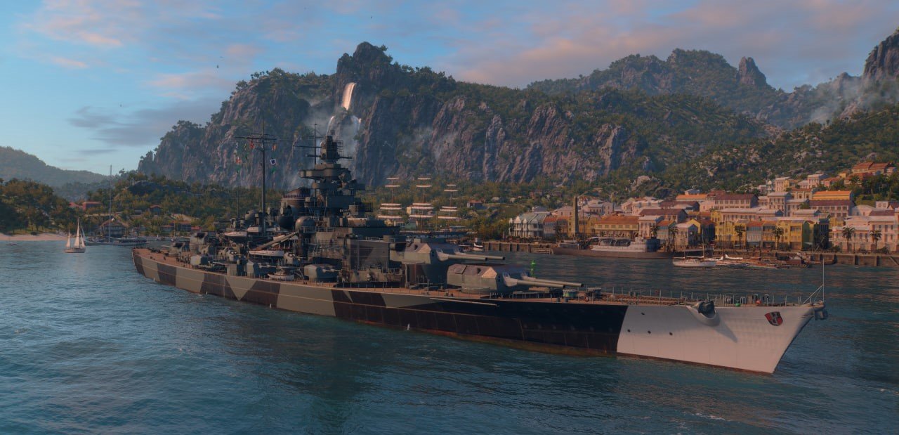 Источник: CQ.ru / Линкор Tirpitz Мир кораблей