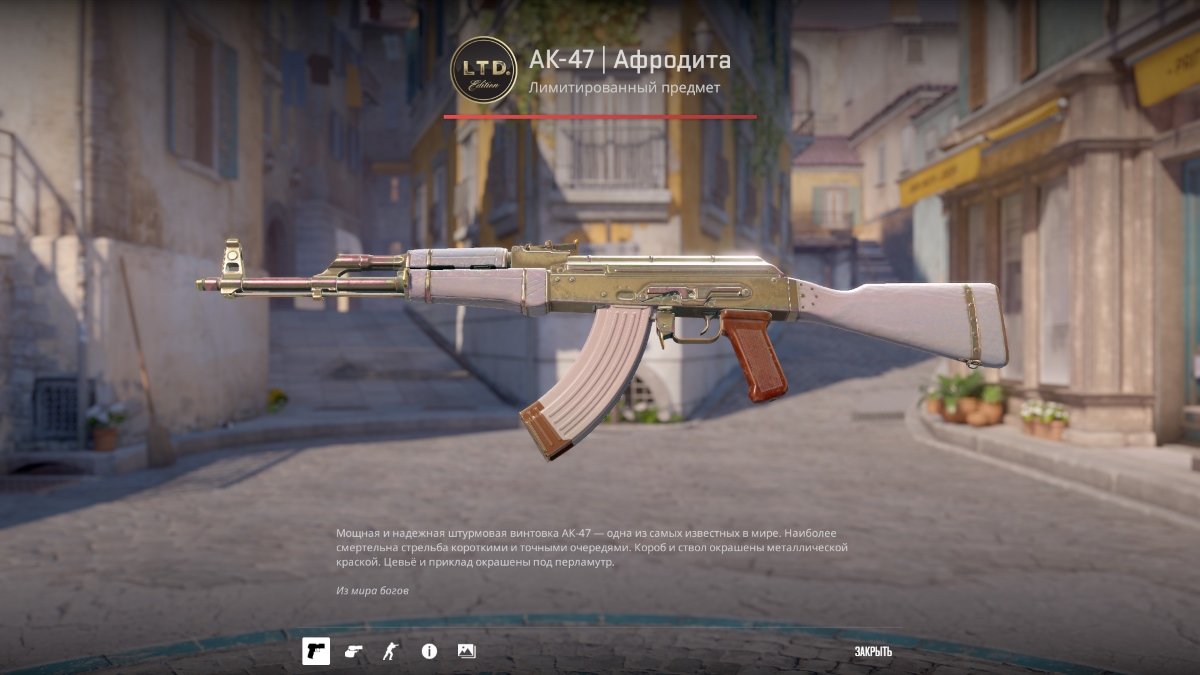Источник: CQ.ru / AK-47 | Афродита