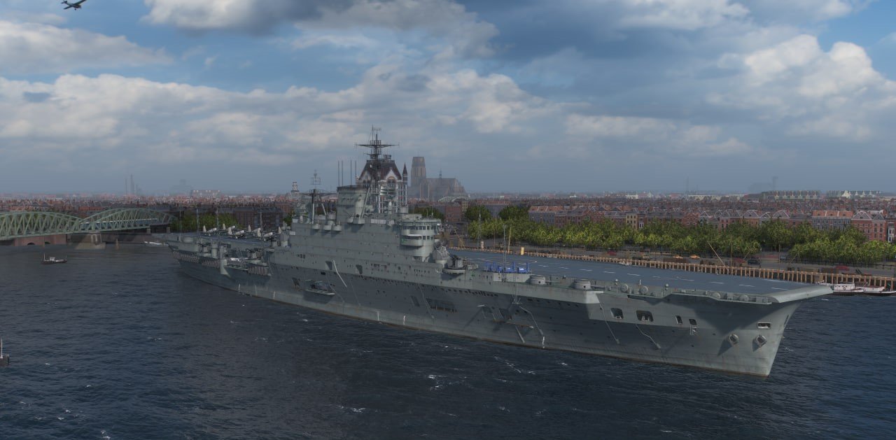 Источник: CQ.ru / Авианосец Audacious Мир кораблей