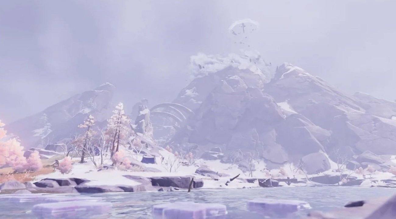 Источник: скриншот CQ.ru / Драконий хребет — один из примеров того, как могут выглядеть локации Снежной