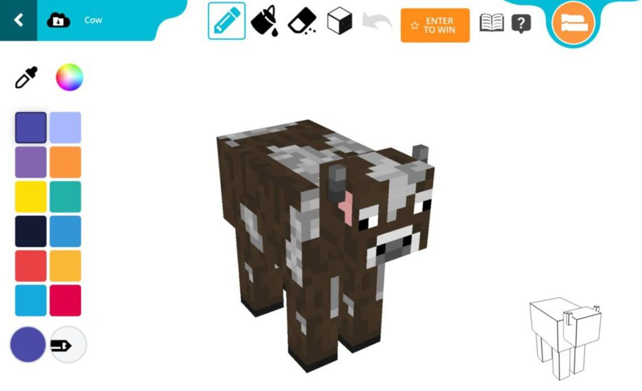 Источник: CQ.ru / В Tynker можно редактировать скины мобов