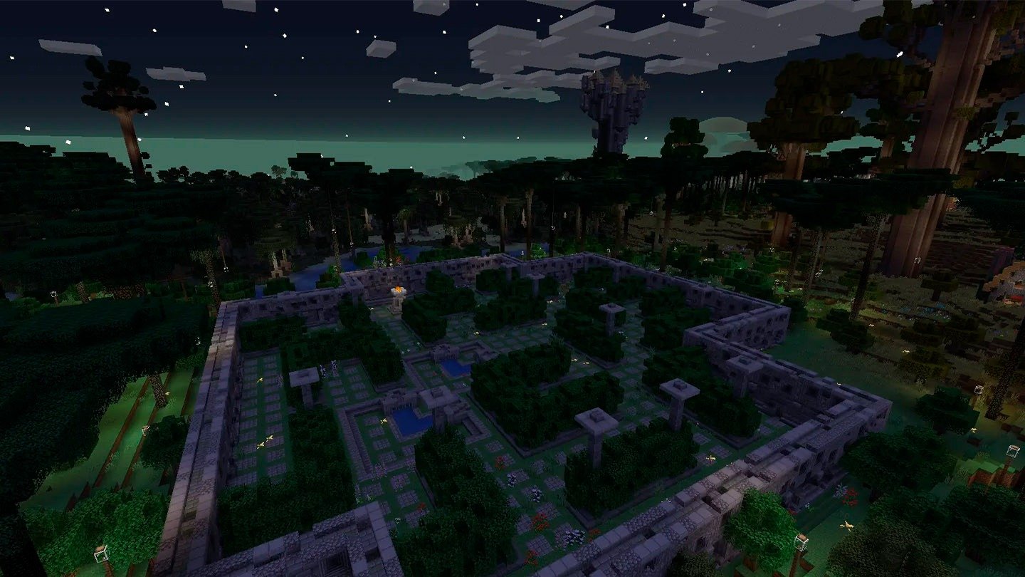 Сумеречный лес в Minecraft