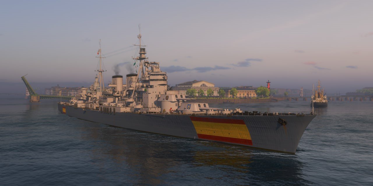 Источник: CQ.ru / Крейсер Madrid Мир кораблей