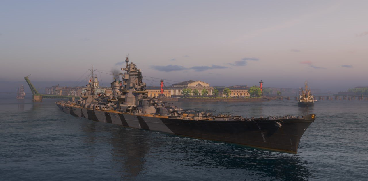 Источник: CQ.ru / Крейсер Yoshino Мир кораблей