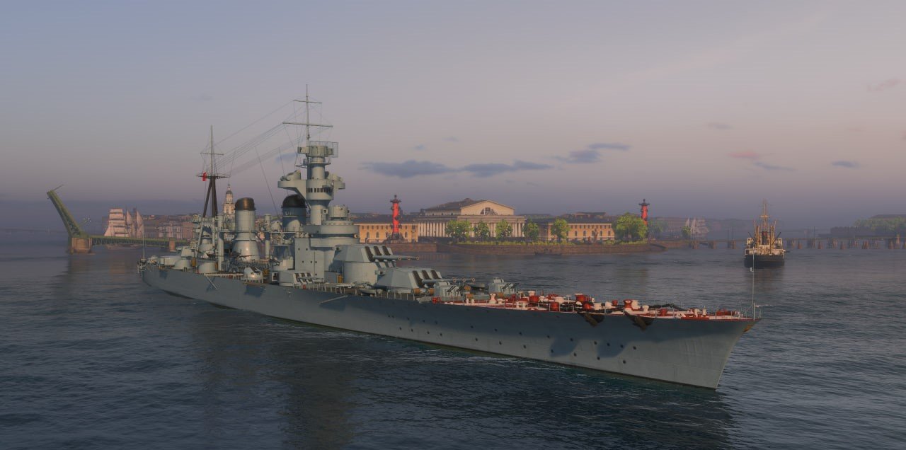 Источник: CQ.ru / Крейсер Napoli Мир кораблей