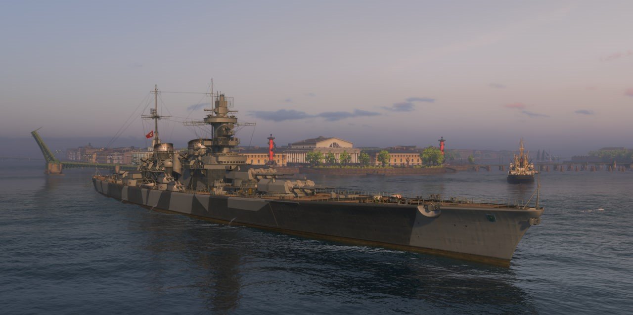 Источник: CQ.ru / Крейсер Ägir Мир кораблей