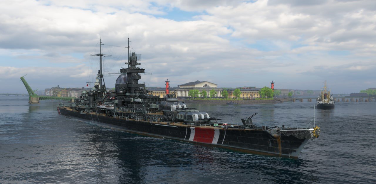 Источник: CQ.ru / Крейсер Hindenburg Мир кораблей