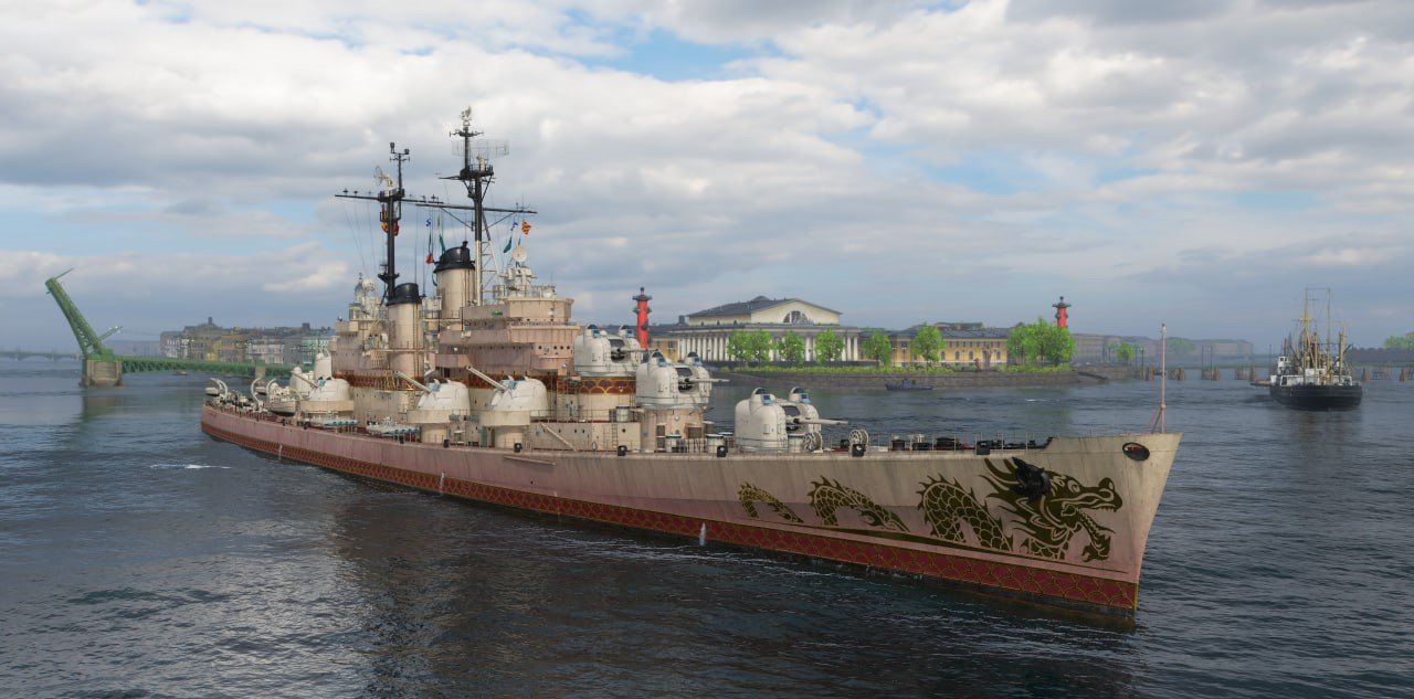 Источник: CQ.ru / Крейсер Jinan Мир кораблей