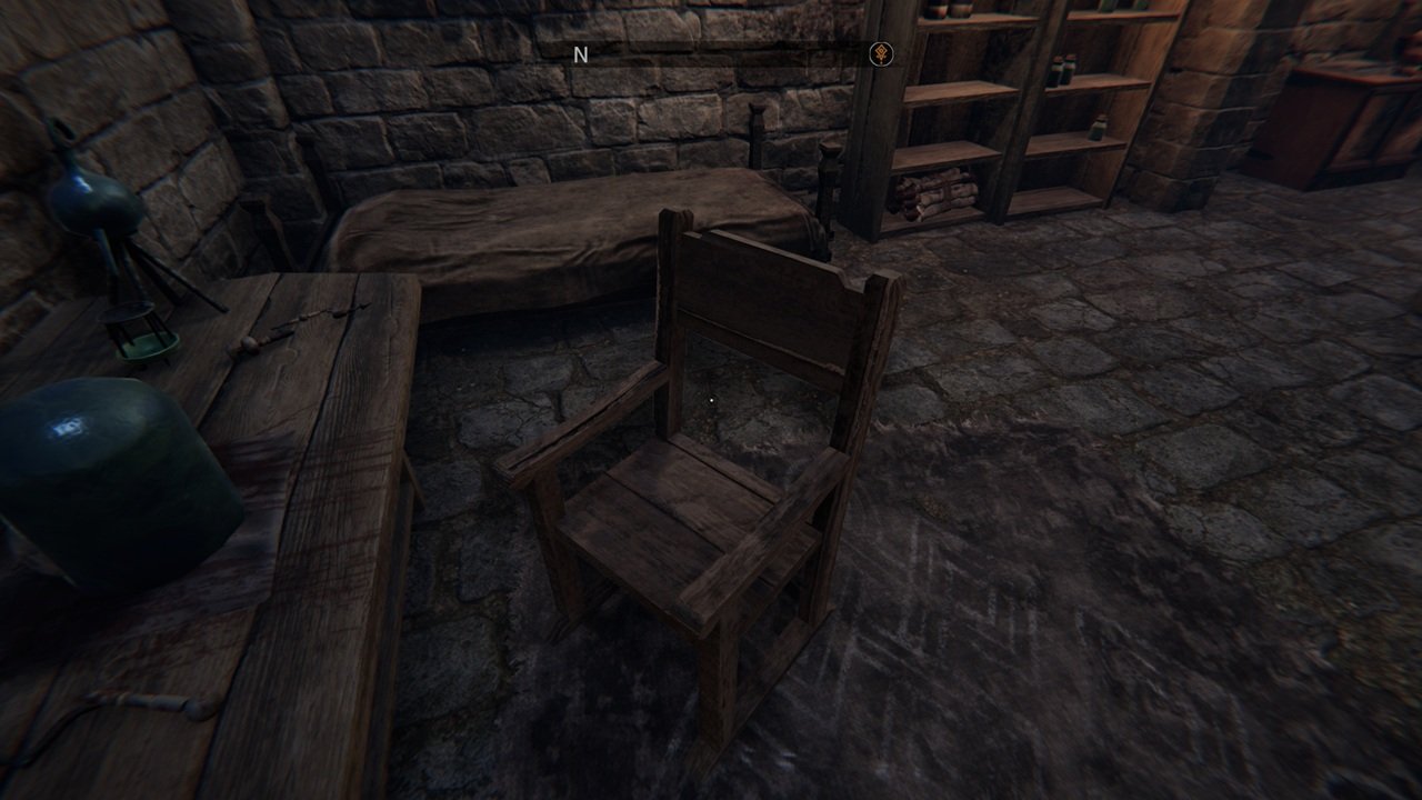 Источник: скриншот CQ.ru / Нельзя сесть на стул в Tainted Grail: The Fall of Avalon