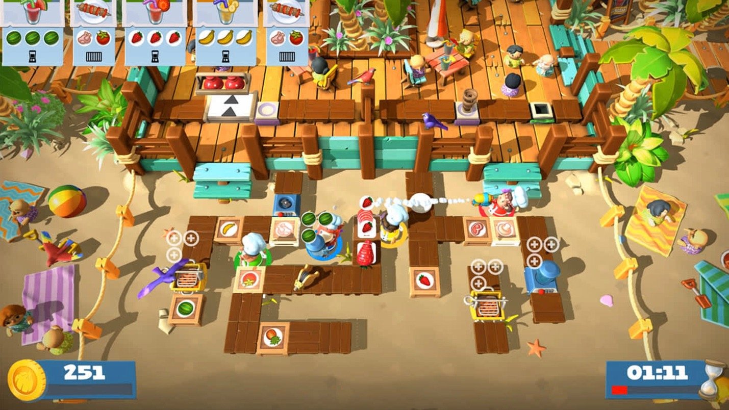 Overcooked All You Can Eat от Netflix Games получит скины Руми и Дастина