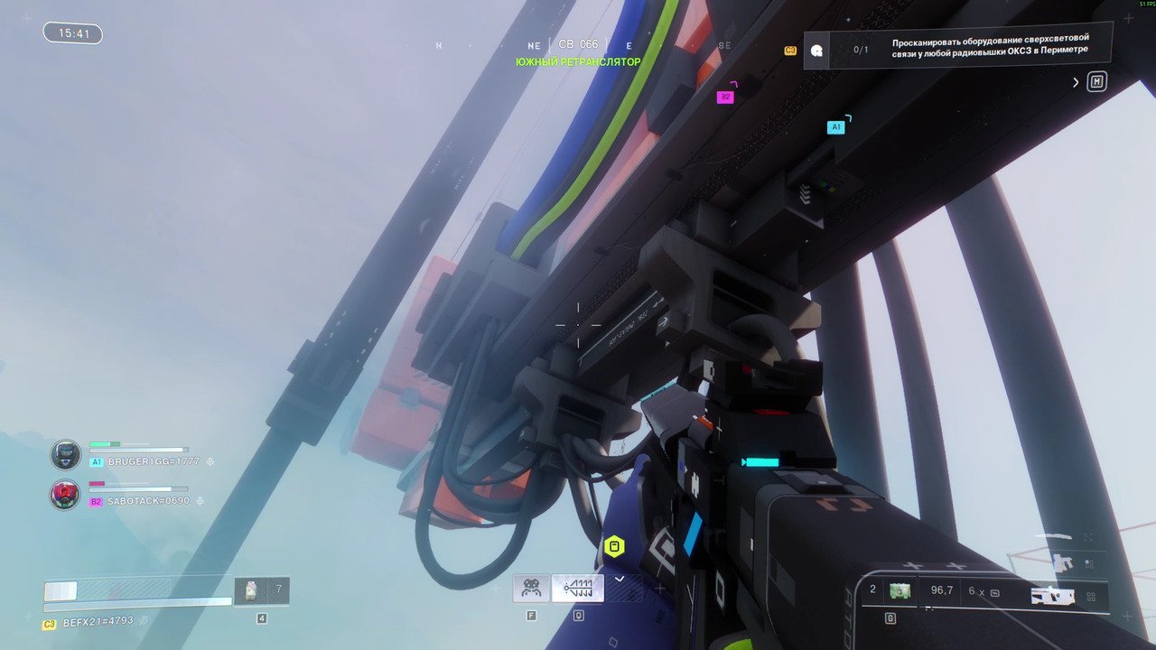 Источник: скриншот CQ.ru / Иной раз вообще забываешь о забеге и начинаешь любоваться монструозными конструкциями посреди карты