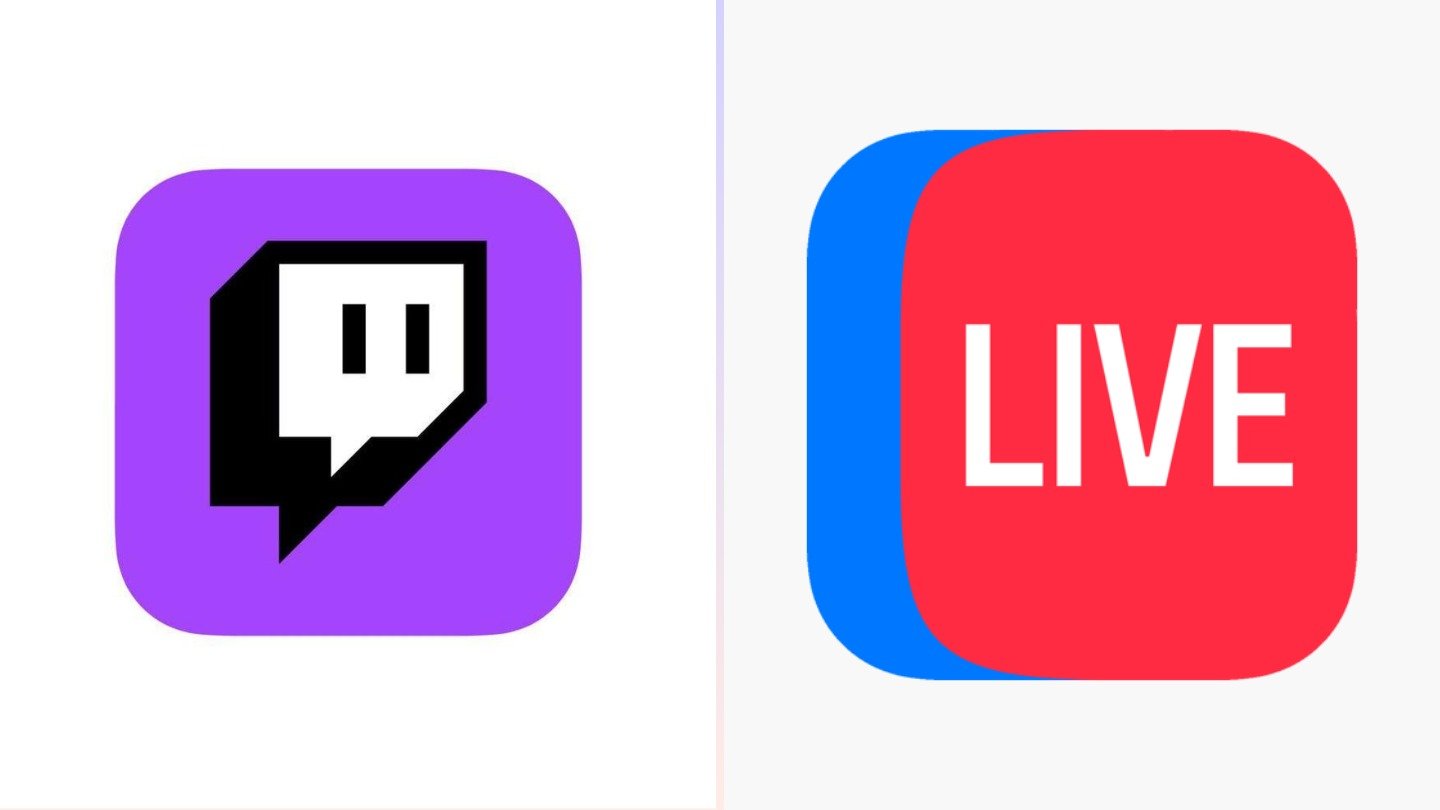 Источник: CQ.ru / Лого Твича и ВК Лайв