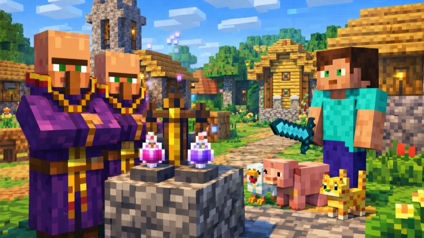 Профессия Священник в Minecraft как понять что это твое призвание