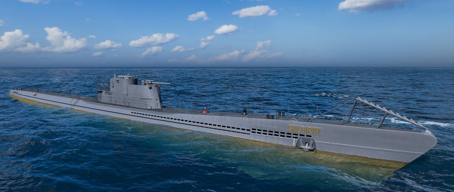 Источник: CQ.ru / Подлодка Saldıray Мир Кораблей