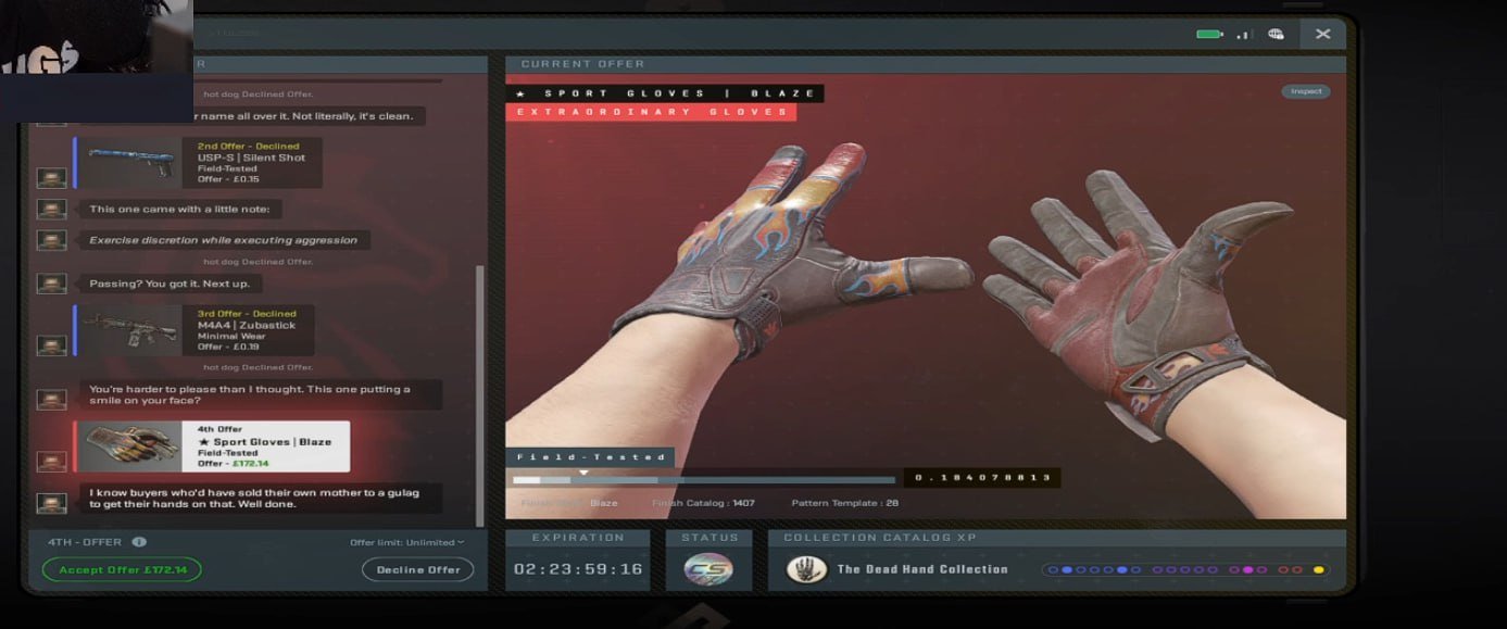 Новые перчатки в CS2