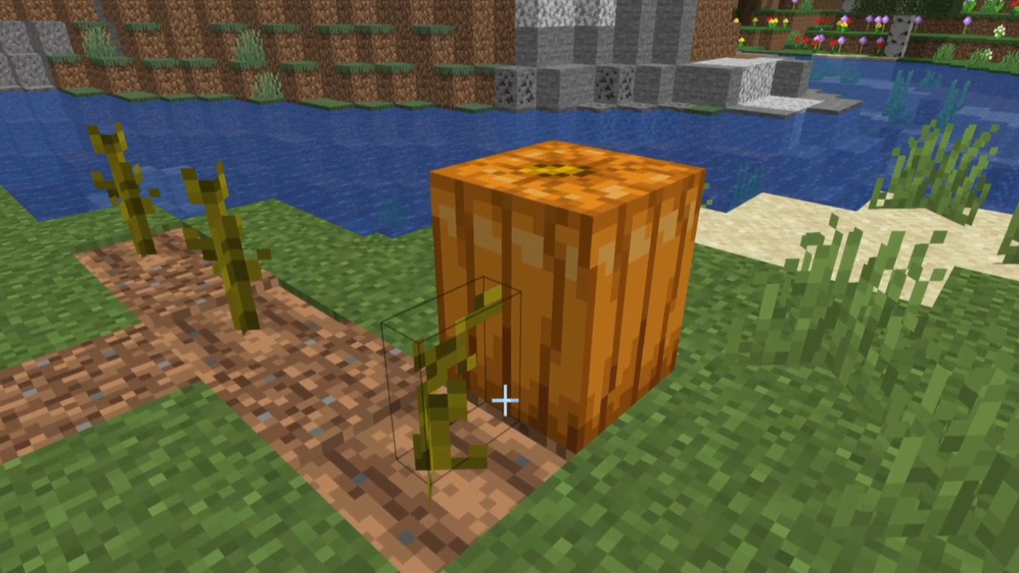 Источник: CQ.ru / Ферма тыкв в Minecraft