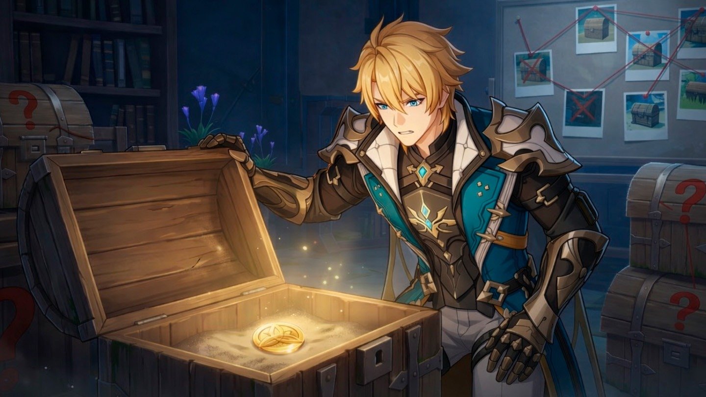 9 пустых сундуков в Genshin Impact собираем все