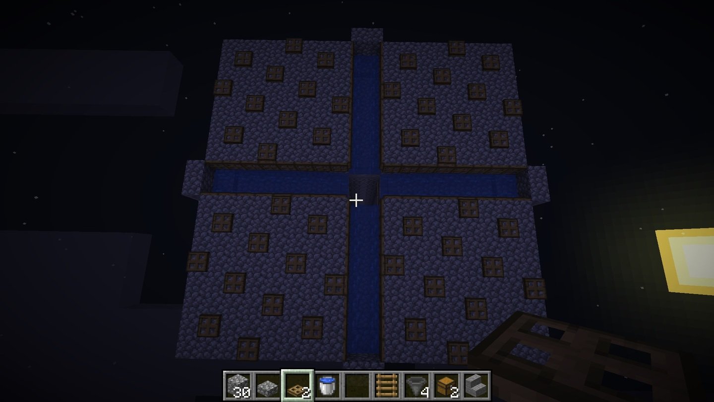 Источник: CQ.ru / Постройка фермы мобов