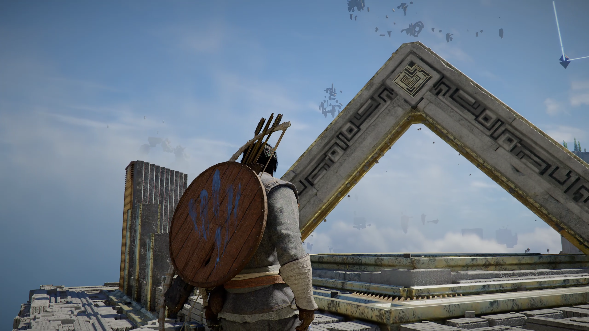 Источник: скриншот CQ.ru / Через час игры вас забросят под облака решать головоломки со святилищами