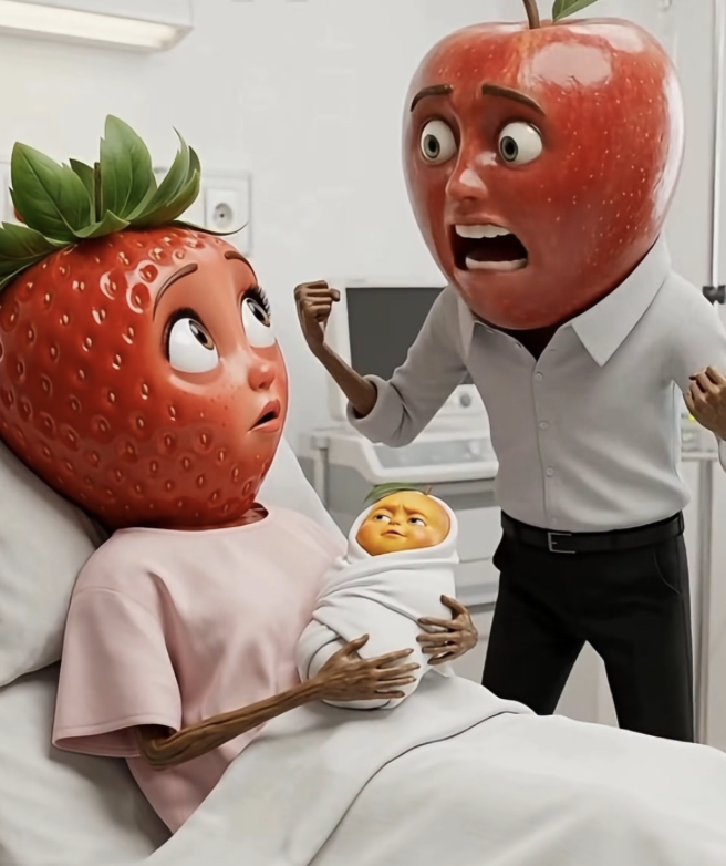 Источник: CQ.ru / ИИ-сериал про Клубнику, которая изменила мужу