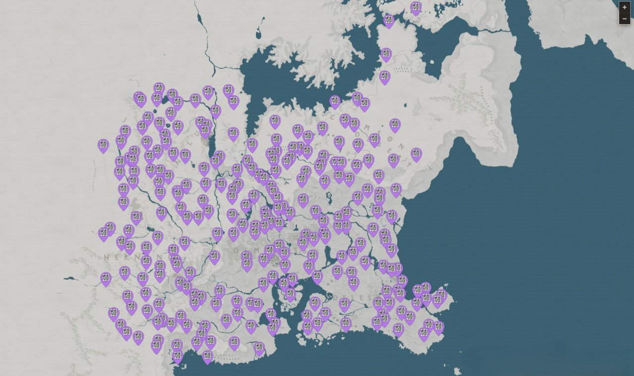 Источник: CQ.ru / Все телепорты в Crimson Desert