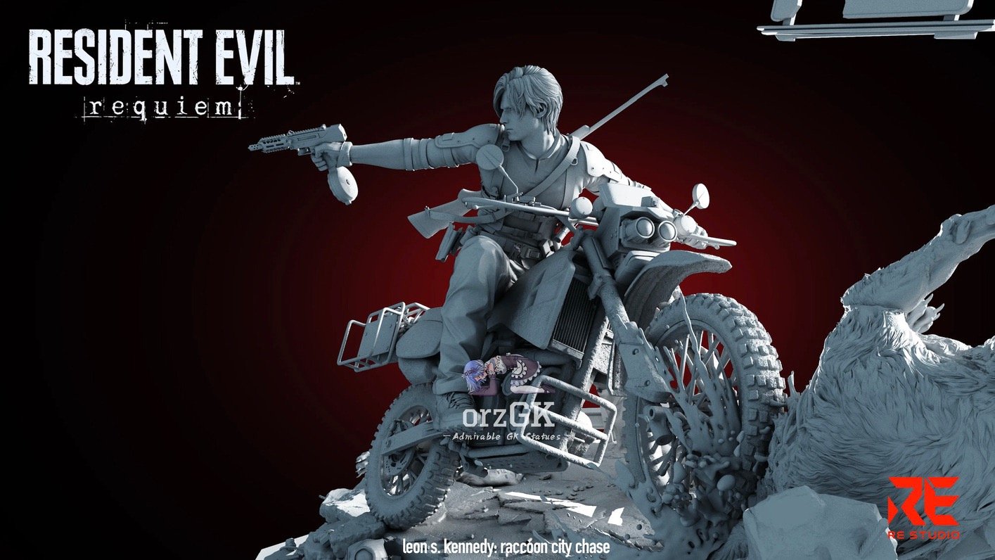 RE Studio выпустит детализированную фигурку Леона Кеннеди из Resident Evil 9