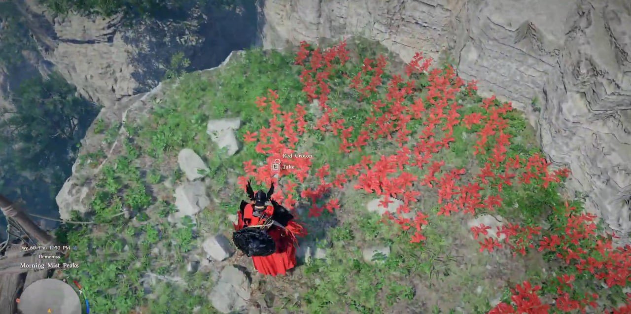 Источник: CQ.ru / Красный кротон в Crimson Desert