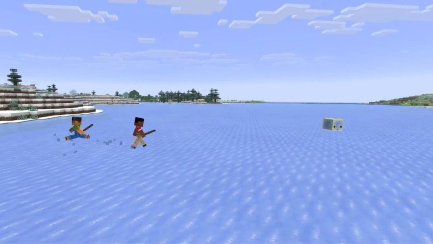 В Minecraft появился бильярд Энтузиасты во всю пробуют новые снапшоты