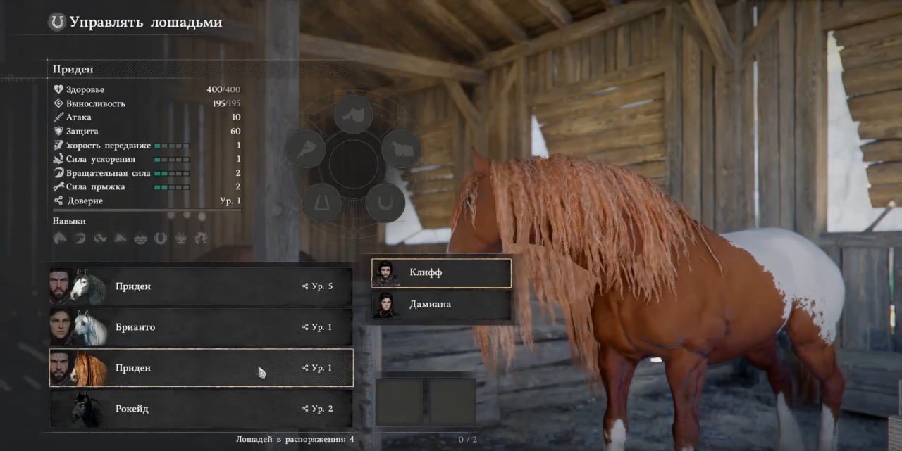 Источник: CQ.ru / Навыки лошади в Crimson Desert