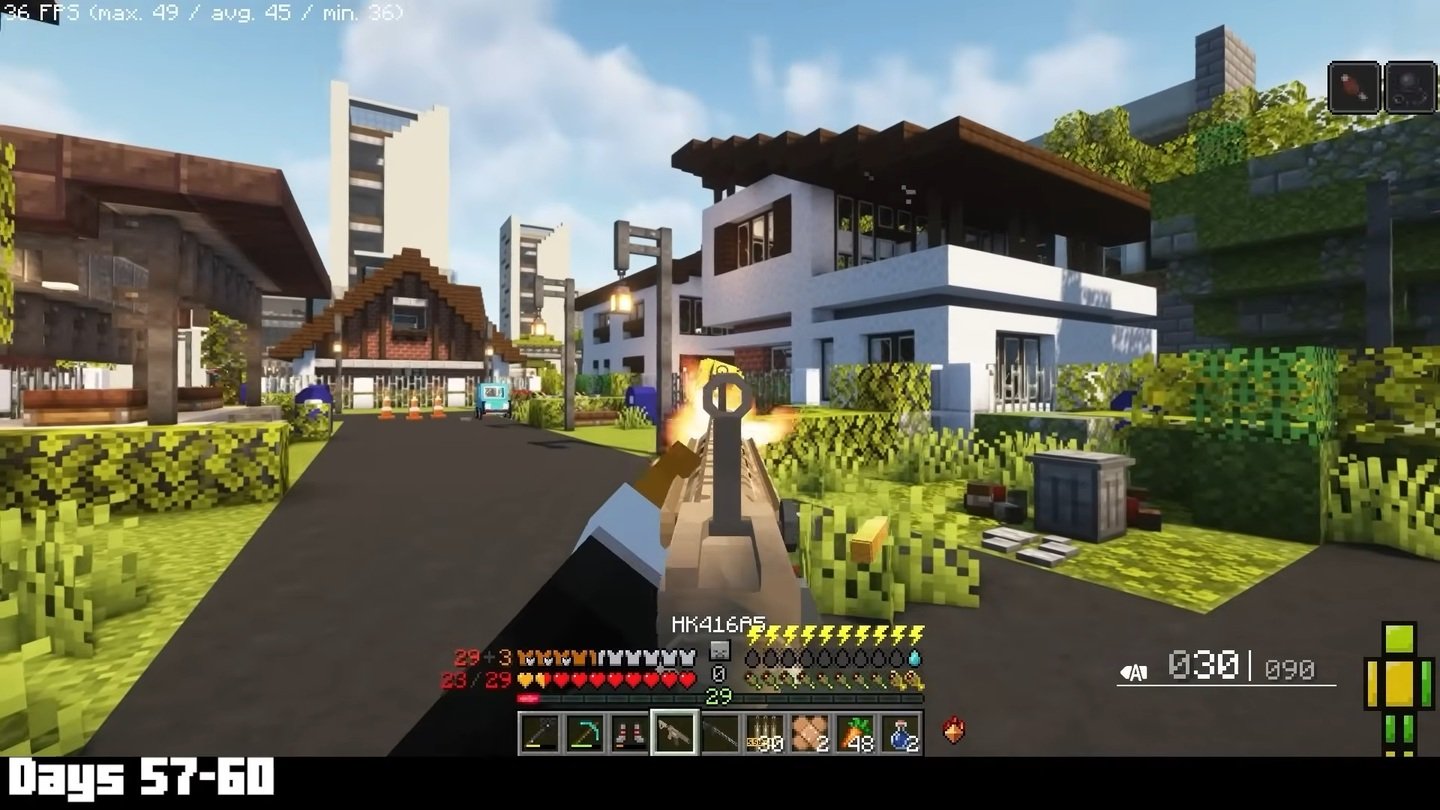 Источник: скриншот CQ.ru / DeceasedCraft - Modern Zombie Apocalypse<br>