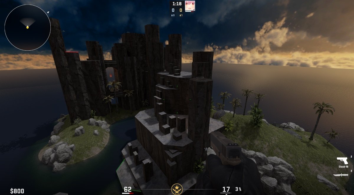 Источник: CQ.ru / Пример карты из мастерской kz_kiwiparadise