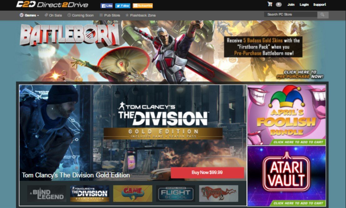 Источник: скриншот CQ.ru / Direct2Drive