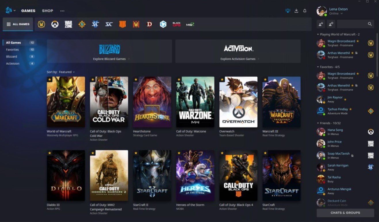 Источник: скриншот CQ.ru / Battle.net — один из немногих выживших сервисов