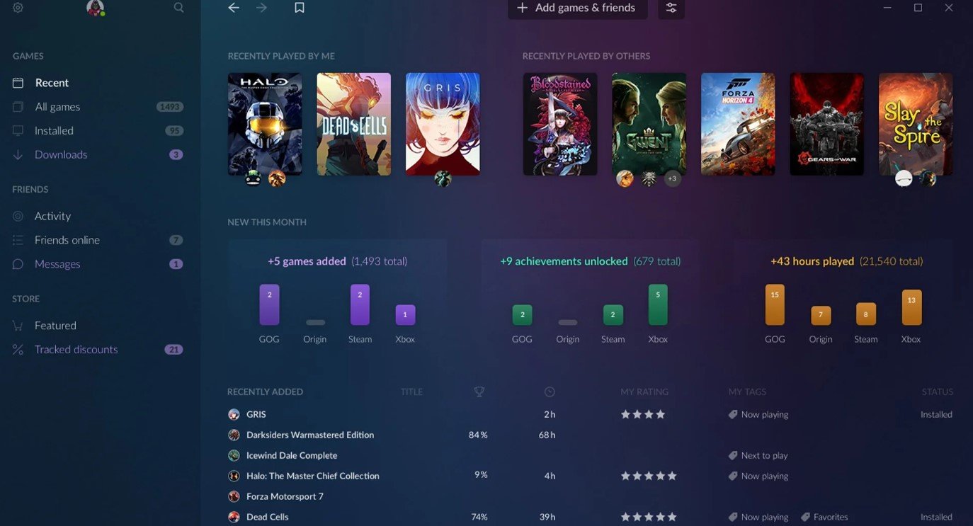 Источник: скриншот CQ.ru / GOG Galaxy 2.0